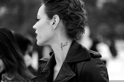 Favourite Tattoo January 8 2010 in wowlovely Tags candids 